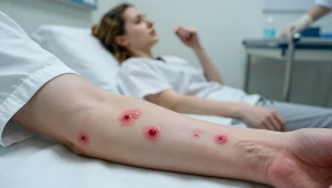 Укусы постельных клопов: симптомы, последствия и лечение