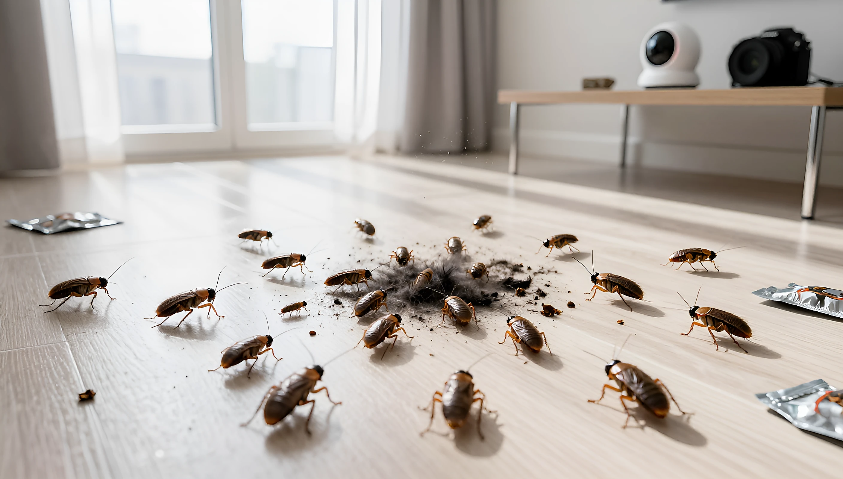 Может ли кошка помочь в борьбе с тараканами