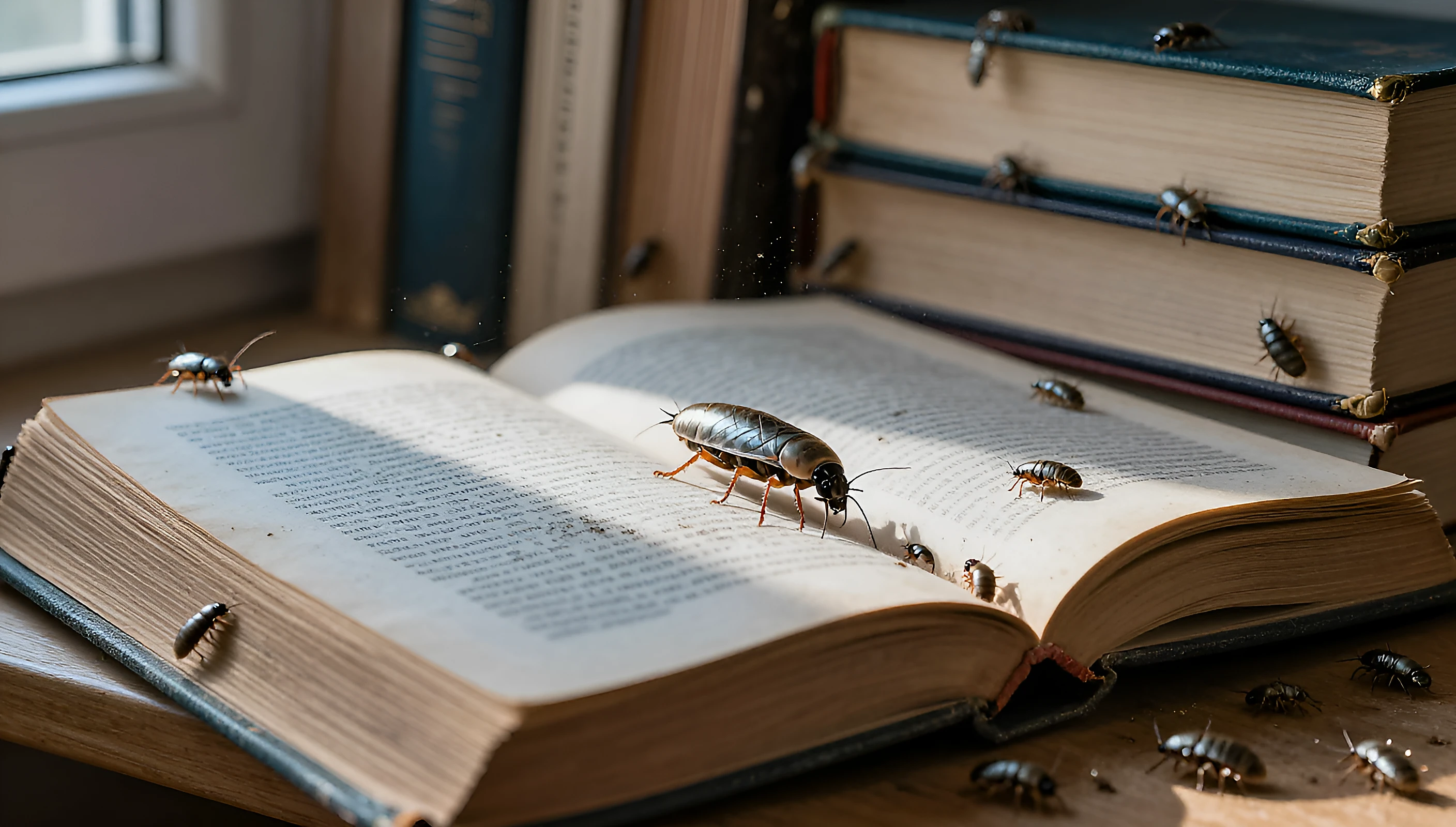 Чешуйница в книгах: спасение домашней библиотеки