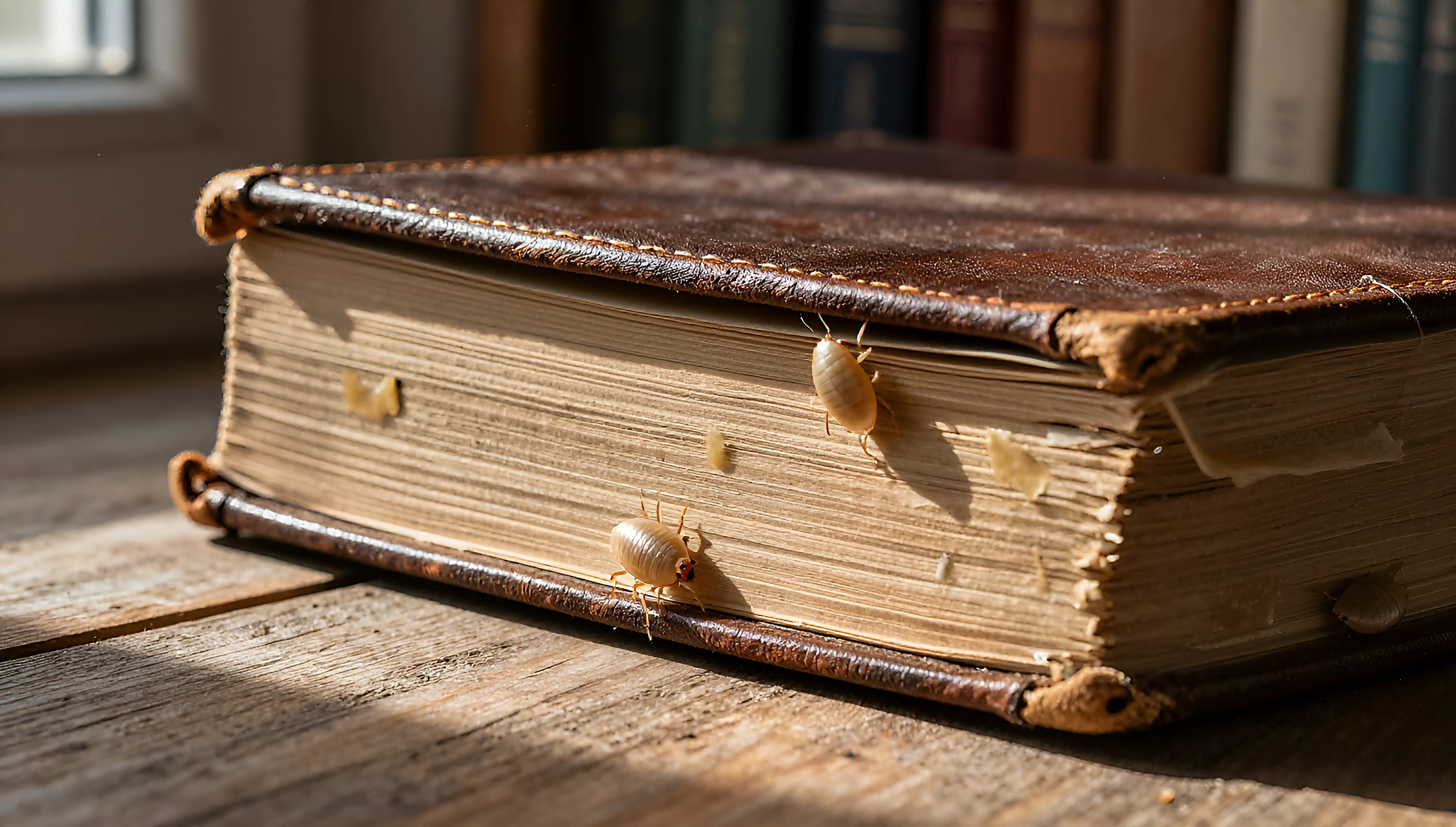 Могут ли клопы жить в книгах и бумагах